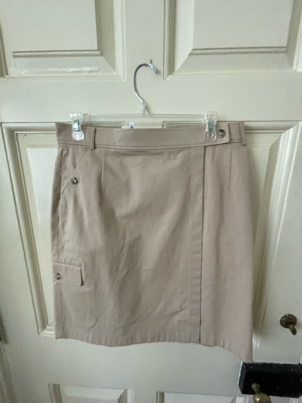 New w tags ESCADA  Beige Straight Skirt